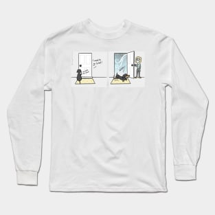 Nope to Rain  - Sausage Prince Comics Long Sleeve T-Shirt